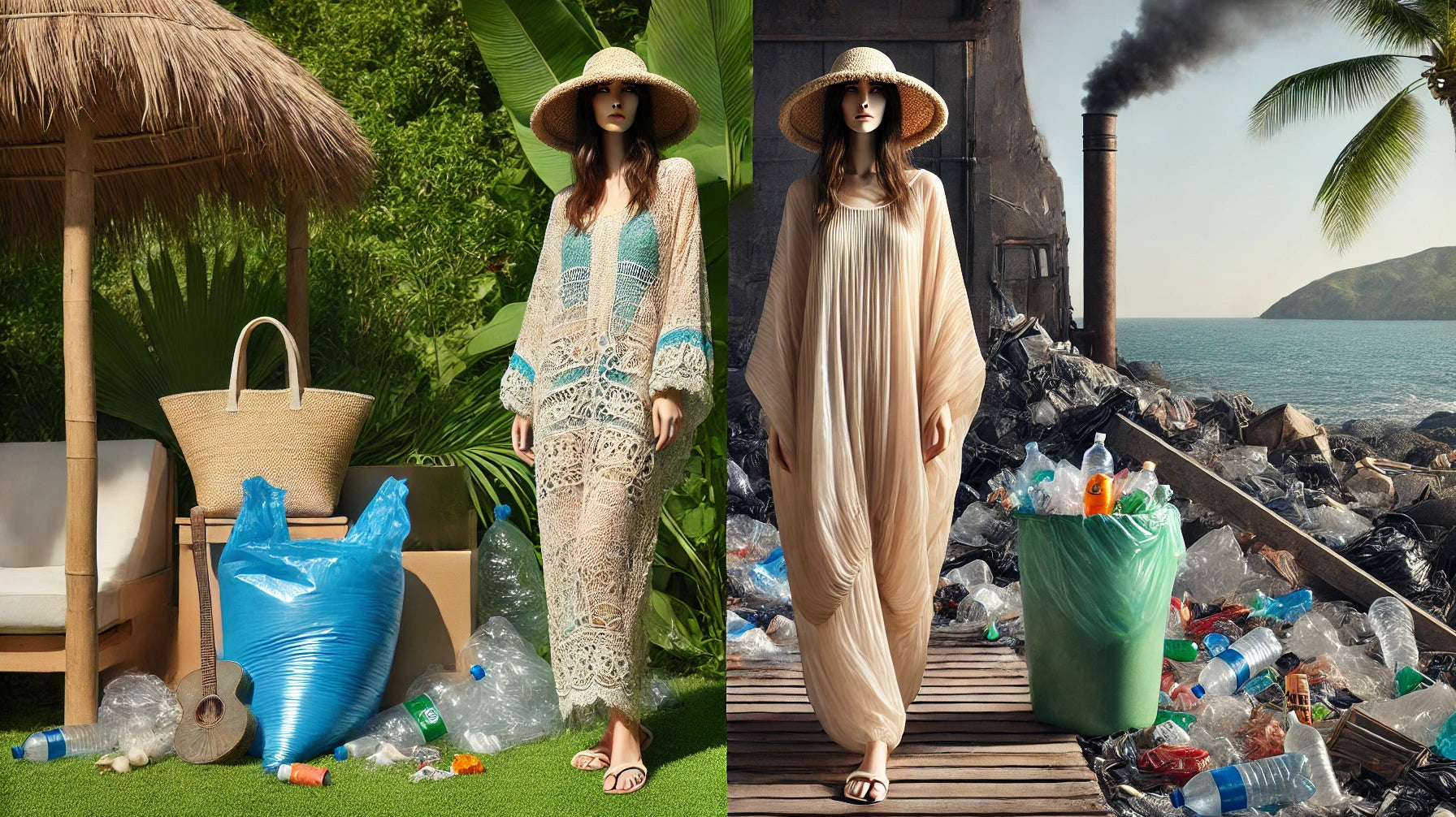 Natural vs. Poly-Based Kaftans: Choose Sustainability with Muccii