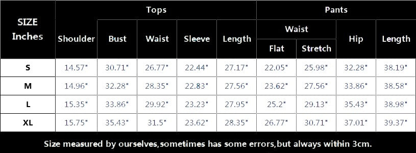 sizechart